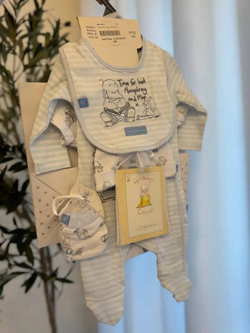 Humphrey's Corner 5 Piece Blue Set Baby Bamboo