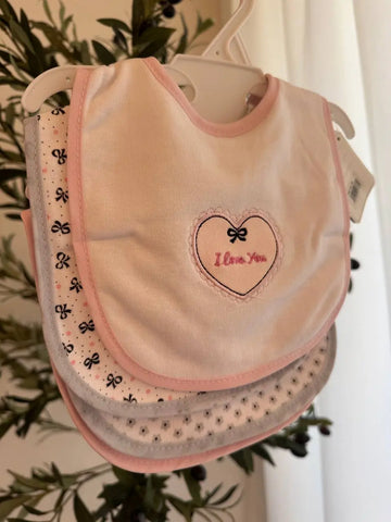 I Love You" Design (3-Pack) Baby Bamboo