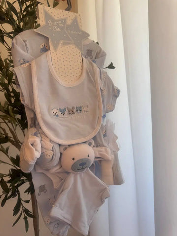 Just Too Cute Baby Boy 8-Piece Set – The Ultimate Wardrobe Essential Baby Bamboo