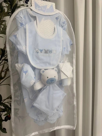 Just Too Cute Baby Boy 8-Piece Set – The Ultimate Wardrobe Essential Baby Bamboo