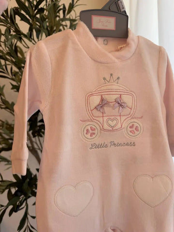 Just Too Cute Overall – Little Princess Fleece Baby Bamboo