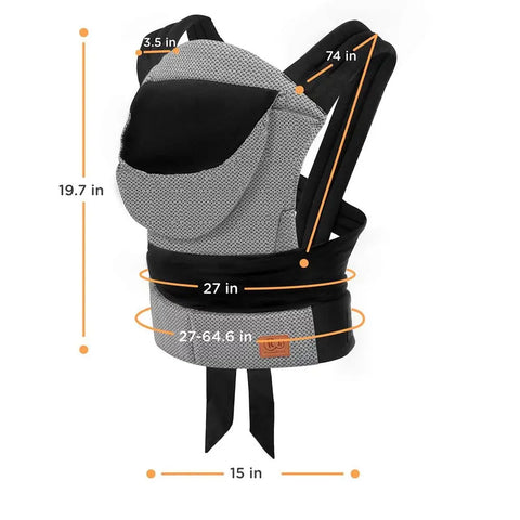 Kinderkraft Baby carrier ADOREE Baby Bamboo