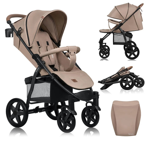 LIONELO Annet Buggy up to 22 kg Baby Bamboo