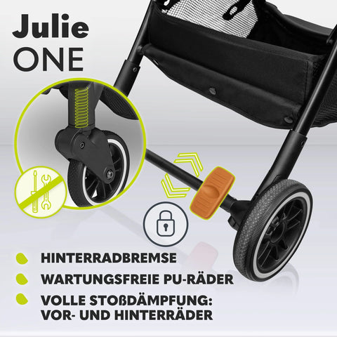 LIONELO Julie One Buggy Pushchair up to 22 kg Baby Bamboo