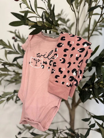 Lily & Jack 3 Baby Girl Cat Bodysuits Baby Bamboo