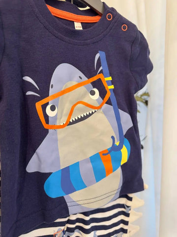 Lily & Jack Outfit baby shark Baby Bamboo