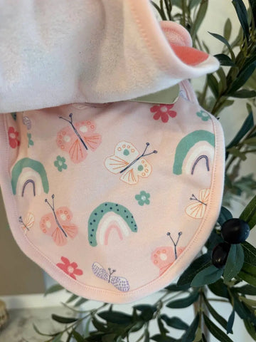M&S Baby Girl Bibs Baby Bamboo