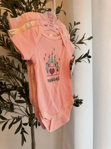 Magical Castle Baby Bodysuit Set Baby Bamboo