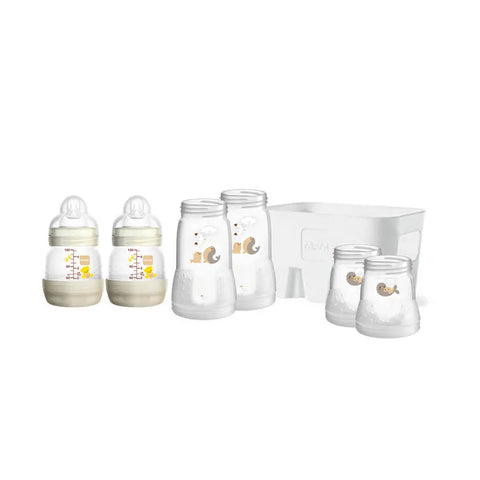 Mam Newborn Easy Start Anti-Colic Kit - Beige Baby Bamboo
