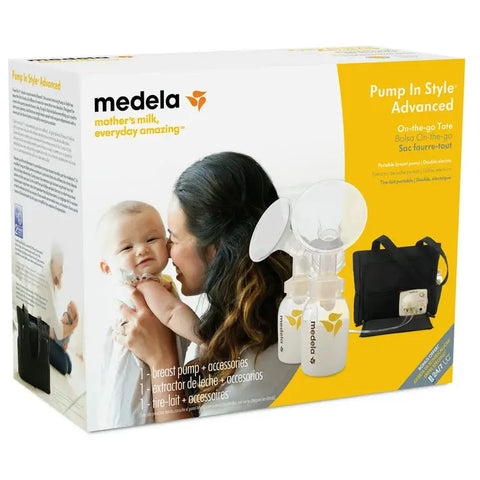 Medela Pump In Style Advanced Breast Pump with On-the-go Tote with International Adapter medela