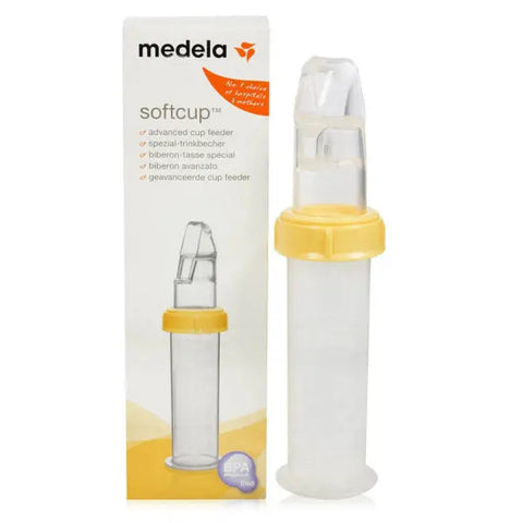 Medela Softcup Silicone Advanced Cup Feeder - Soft And Ergonomic Feeder, An Easy Way To Cup-Feed For Babies With Sucking Difficulties medela