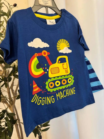 Minikids Tshirt &short Baby boy Baby Bamboo