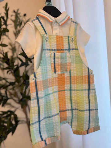 Mothercare Baby Boy 2 Pcs Overall Baby Bamboo