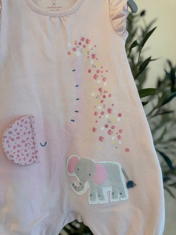 Mothercare Baby Girl Elephant Overall Baby Bamboo