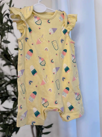 Mothercare Baby Girl Icecream Overall Baby Bamboo