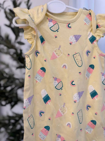 Mothercare Baby Girl Icecream Overall Baby Bamboo