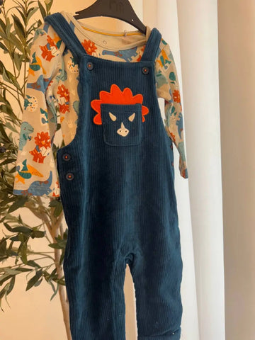 Mothercare Boys Dino Histo set, 6-9M Baby Bamboo