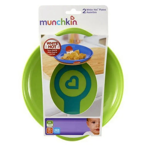 Munchkin White Hot Toddler Plates Munchkin