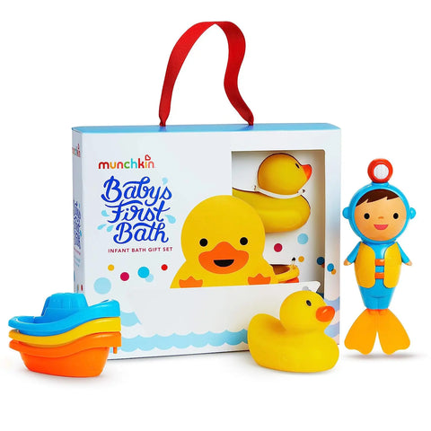 Munchkin® Baby's First Bath, Baby and Toddler Gift Set Munchkin