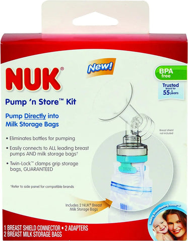 NUK Pump N Store Breast Milk Storage Kit nuk