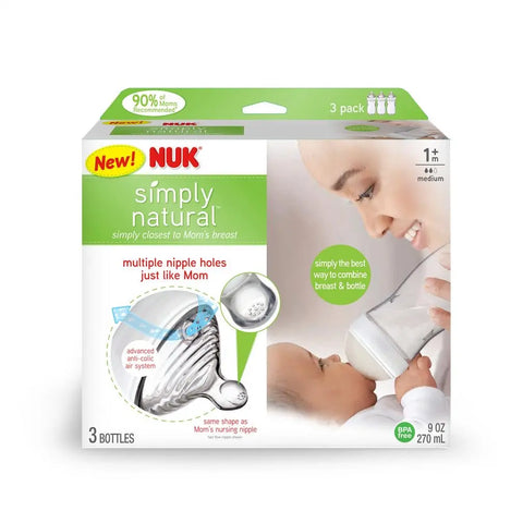 NUK Simply Natural Bottle Baby Bamboo