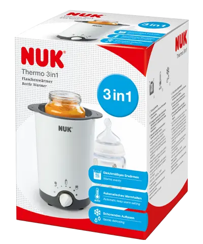NUK Thermo 3in1 Bottle Warmer Baby Bamboo