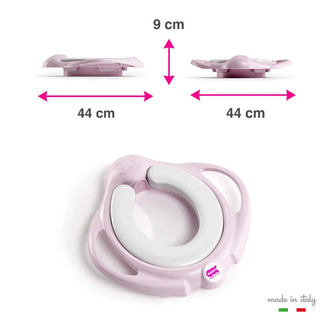 Okbaby Pinguo Soft Toilet Seat - Pink Baby Bamboo