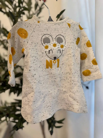 Orchestra Baby Dress Souris Mimi Trousseau No1 Baby Bamboo