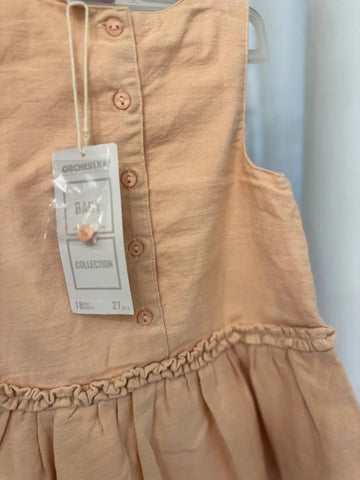 Orchestra Baby Dress, Winter Holidays Baby Bamboo