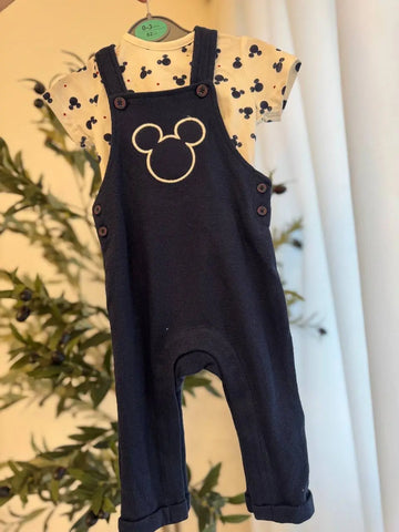 Orchestra Baby Starry Mouse 2 Piece Overall Baby Bamboo