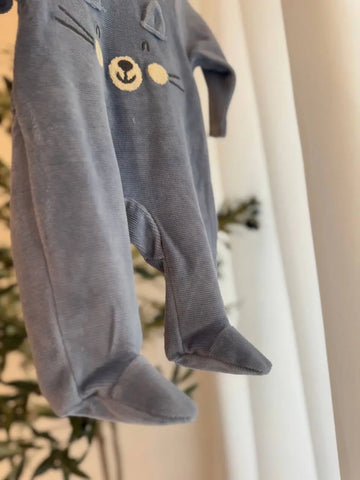 Orchestra Starry Mouse Gracon Overall, Newborn Baby Bamboo