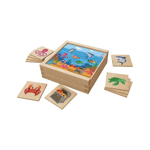 PLAYTIVE WOODEN MEMORY GAME Baby Bamboo