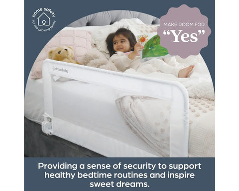 Phoenix Bed Rail - White Baby Bamboo