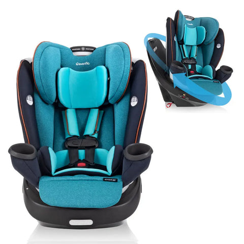 REVOLVE360 ROTATIONAL ALL-IN-ONE CONVERTIBLE CAR SEAT Baby Bamboo