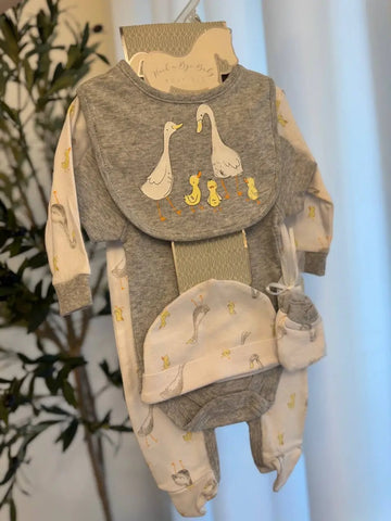 Rock a Bye Baby 5 Piece Duck Set Baby Bamboo