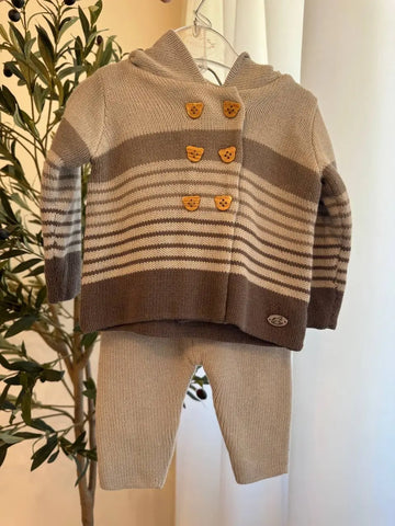 Rock a Bye Baby Boutique Knitted Set, 0-3M Baby Bamboo