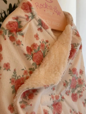Rock-a-Bye Baby Floral Wrap – One-Size Comfort and Style Baby Bamboo