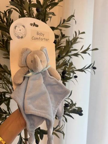 Snuggle Baby Baby Comforter – Elephant – Sky Snuggle baby