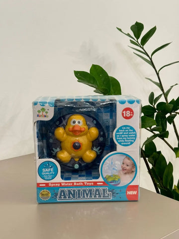Spray Water Bath Toy - Floating Duck Baby Bamboo
