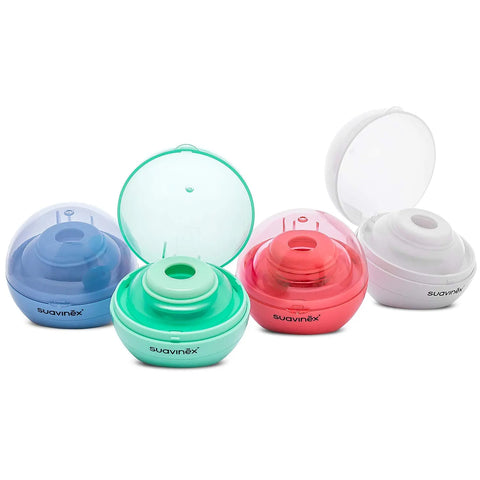 Suavinex Duccio Portable Uv Light Soother Sterilizer, with USB Or Batteries Baby Bamboo