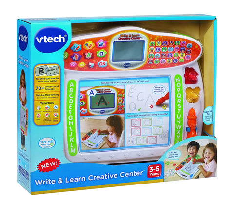 VTech Write and Learn Creative Center, White Baby Bamboo