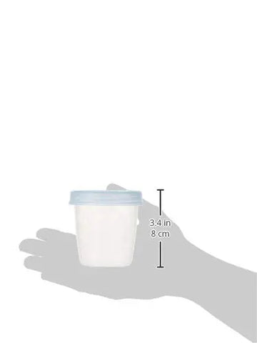 Philips AVENT Breast Milk Storage Cups And Lids, 10 6oz Containers, SCF618/10 - Baby Bamboo