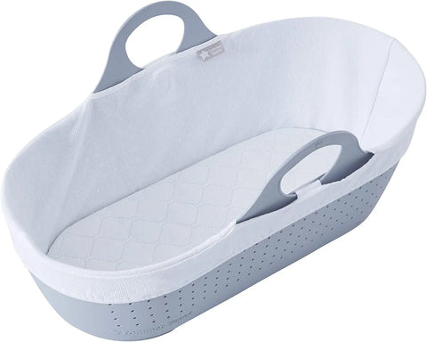 Tommee Tippee Sleepee Baby Moses Basket, Grey Tommee Tippee