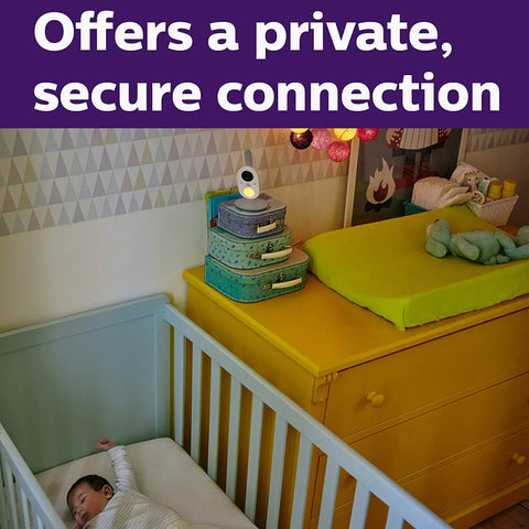 Philips AVENT Digital Video Baby Monitor, SCD843/37 - Baby Bamboo