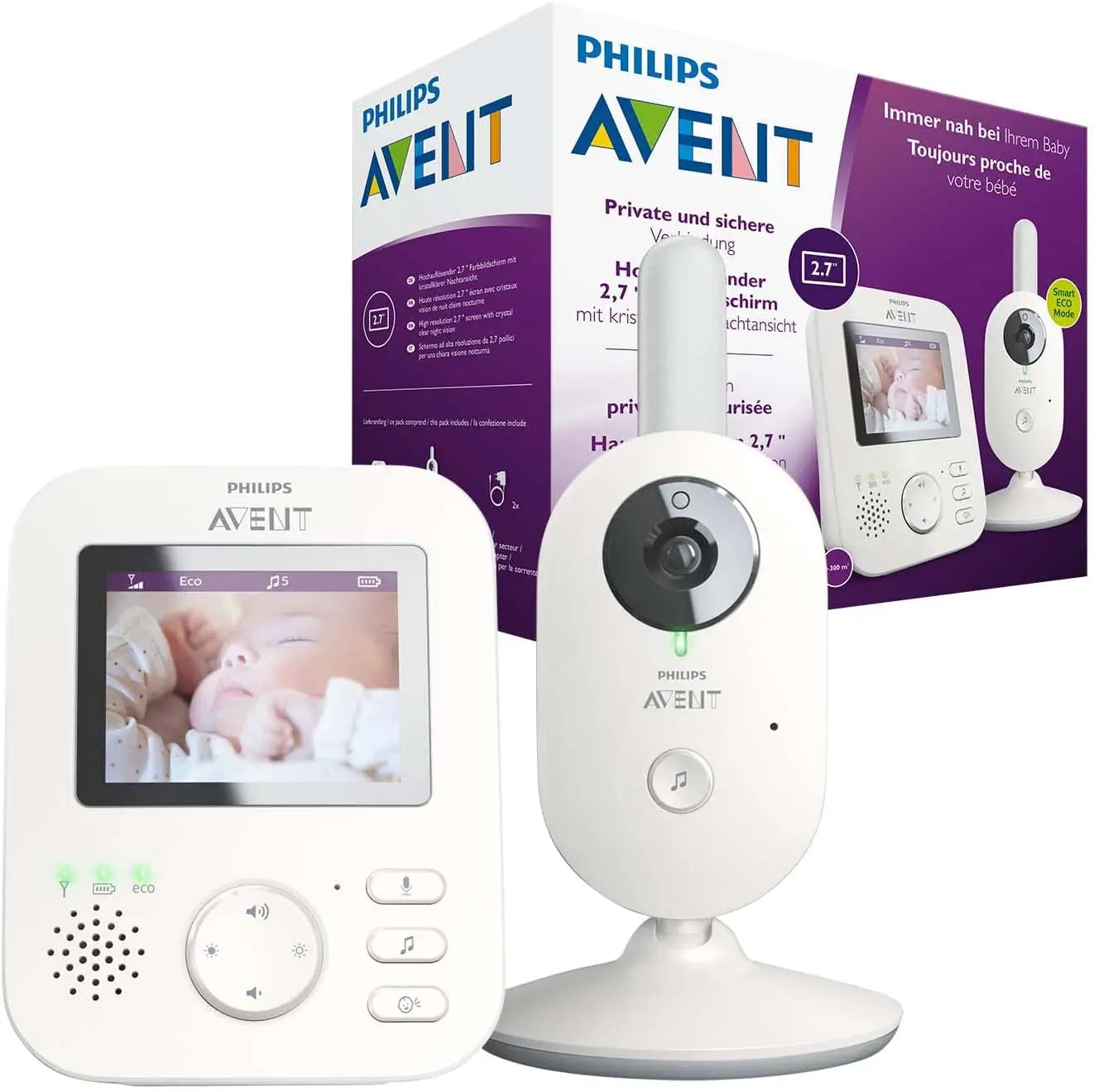 Philips Avent Baby monitor (SCD833/05) Baby Bamboo