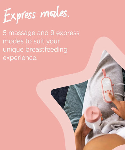 Tommee Tippee Made for Me Electric Pump Complete Breastfeeding Kit - Baby Bamboo